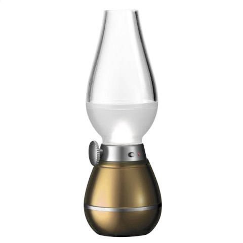 PLATINET DESK LAMP LAMPKA BIURKOWA LED WITH BLOWING CONTROL GOLD TE [43888]