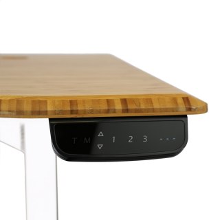 PLATINET ELECTRIC DESK WHITE / BIURKO Z ELEKTRONICZNĄ REGULACJĄ WYSOKOŚCI - BIAŁY [44685]