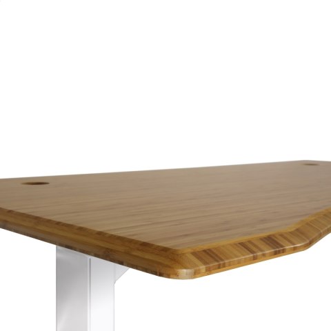 PLATINET ELECTRIC DESK WHITE / BIURKO Z ELEKTRONICZNĄ REGULACJĄ WYSOKOŚCI - BIAŁY [44685]