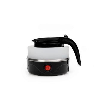 PLATINET ELECTRIC KETTLE CZAJNIK ELEKTRYCZNY 0,6L 600W FOLDABLE SILICONE BLACK [46061]