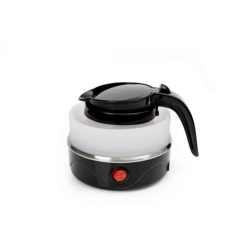 PLATINET ELECTRIC KETTLE CZAJNIK ELEKTRYCZNY 0,6L 600W FOLDABLE SILICONE BLACK [46061]
