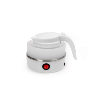 PLATINET ELECTRIC KETTLE CZAJNIK ELEKTRYCZNY 0,6L 600W FOLDABLE SILICONE WHITE [46060]