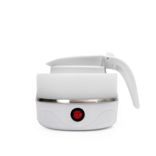 PLATINET ELECTRIC KETTLE CZAJNIK ELEKTRYCZNY 1,2L 1200W FOLDABLE SILICONE WHITE [46195]