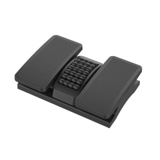 PLATINET FOOTREST PODNÓŻEK ERGONOMICZNY 425x325x100mm 2 LEVELS ADJUSTMENT BLACK [46199]