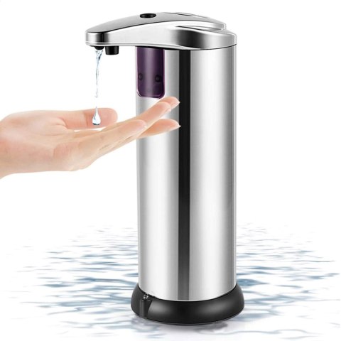 PLATINET HYGIENIC SOAP DISPENSER CONTACTLESS SENSOR STAINLESS STEEL DOZOWNIK DO MYDŁA [45681]