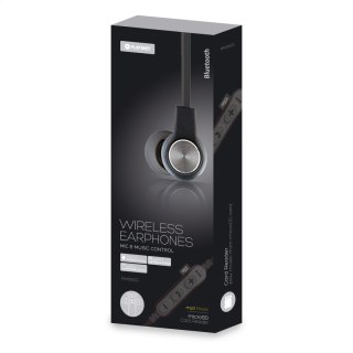 PLATINET IN-EAR BLUETOOTH V4.2 SŁUCHAWKI DOUSZNE + microSD EARPHONES + MIC PM1062 GRAY [44474] TE