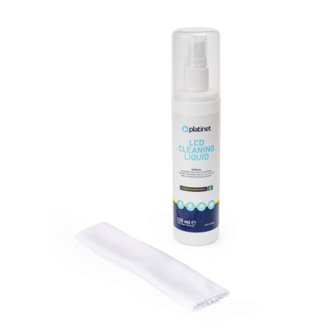 PLATINET LCD CLEANING LIQUID + MICROFIBER PŁYN DO LCD 125ML + MIKROFIBRA 15x15CM PFS-PCK06 [46121]