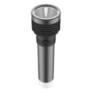 PLATINET TORCH FLASHLIGHT LATARKA ALUMINIUM 3W GREY [45772]
