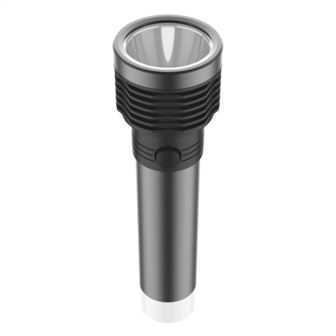 PLATINET TORCH FLASHLIGHT LATARKA ALUMINIUM 3W GREY [45772]