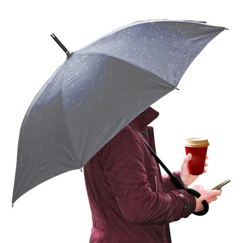 PLATINET UMBRELLA PARASOL C HANDLE SEMI AUTO NYLON BLACK 45006