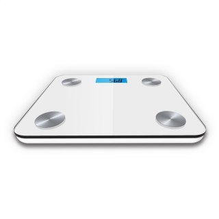 PLATINET WAGA BATHROOM SMART BODY SCALE 180KG 28x28CM WITH APP BLUETOOTH WHITE 44839