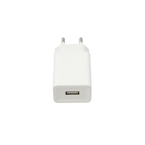 PLATINET WALL CHARGER ŁADOWARKA SIECIOWA 10W USB-A WHITE [44753]