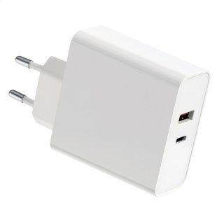 PLATINET WALL CHARGER ŁADOWARKA SIECIOWA 87W USB-C PD + USB-A [45768]