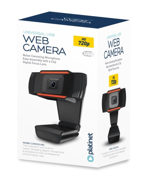 PLATINET WEB CAM KAMERKA INTERNETOWA 720P BUILT IN MIC [45490]