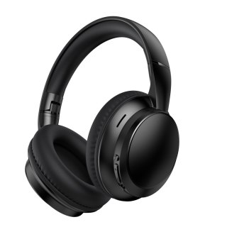 PLATINET WIRELESS HEADPHONES SŁUCHAWKI BEZPRZEWODOWE BLUETOOTH 5.4 400 MAH NAUSZNE BLACK [46104]