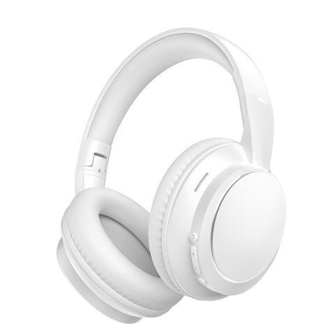 PLATINET WIRELESS HEADPHONES SŁUCHAWKI BEZPRZEWODOWE BLUETOOTH 5.4 400 MAH NAUSZNE WHITE [46102]