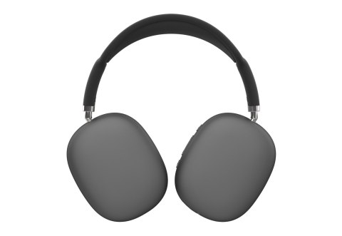 PLATINET WIRELESS HEADPHONES SŁUCHAWKI BEZPRZEWODOWE BLUETOOTH NAUSZNE SLIM STYLE GREY [46101]