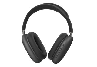 PLATINET WIRELESS HEADPHONES SŁUCHAWKI BEZPRZEWODOWE BLUETOOTH NAUSZNE SLIM STYLE GREY [46101]