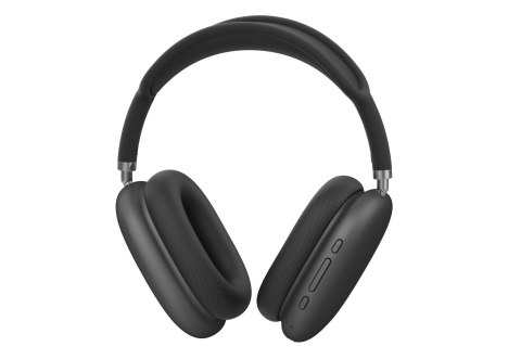 PLATINET WIRELESS HEADPHONES SŁUCHAWKI BEZPRZEWODOWE BLUETOOTH NAUSZNE SLIM STYLE GREY [46101]