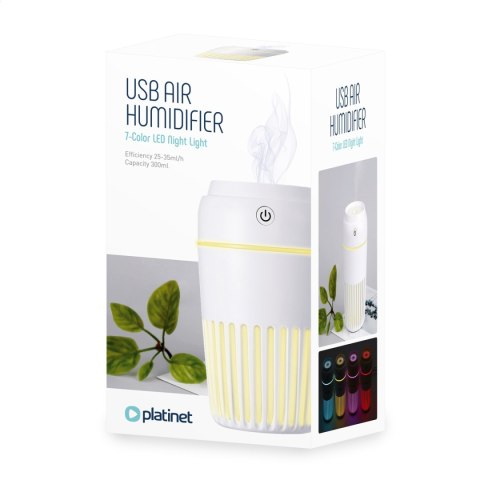 PLATINET AIR HUMIDIFIER NAWILŻACZ POWIETRZA MISTY 300ML WHITE [44885]