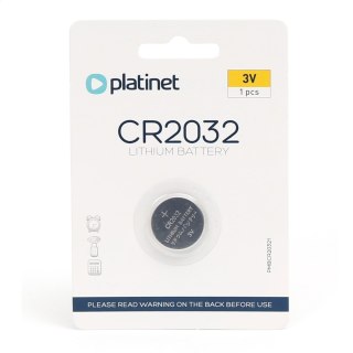 PLATINET BATTERY BATERIA CR2032 BLISTER*1 [45445]