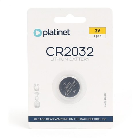 PLATINET BATTERY BATERIA CR2032 BLISTER*1 [45445]