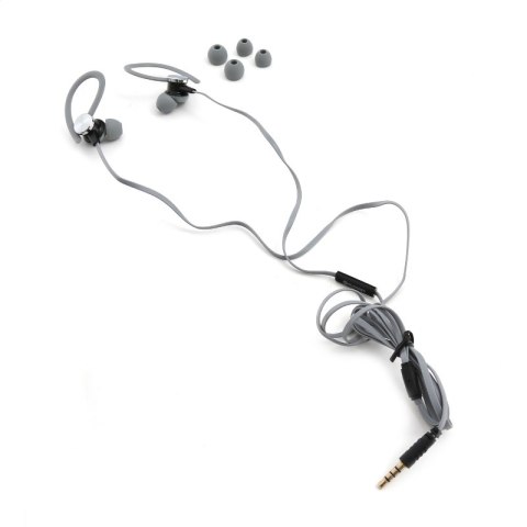 PLATINET IN-EAR EARPHONES SŁUCHAWKI + MIC SPORT + ARMBAND PM1070 GREY [42929] TE