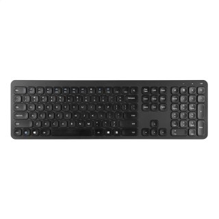PLATINET KEYBOARD KLAWIATURA BEZPRZEWODOWA WIRELESS CZ SK BLACK [45558]