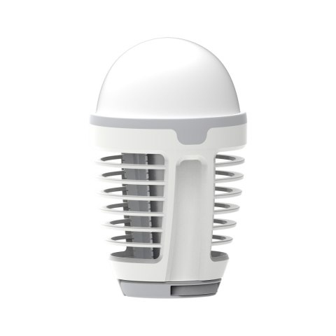 PLATINET LAMP WITH MOSQUITO KILLER LANTERN LAMPKA NA KOMARY 5H BAT 6500K IP44 WHITE [46097]