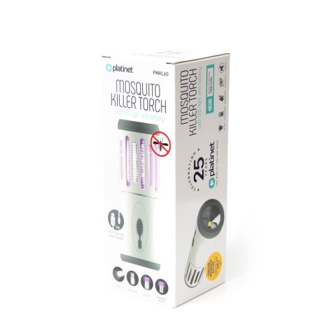 PLATINET LAMP WITH MOSQUITO KILLER LANTERN LAMPKA NA KOMARY 6W 60LM 1800MAH BATTERY [46096]