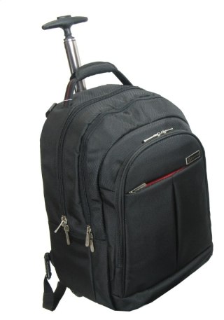 PLATINET LUCKYSKY CITY ROLLER LAPTOP BACKPACK TROLLEY MIEJSKI PLECAK NA LAPTOP Z KÓŁKAMI I UCHWYTEM METAL LOGO 15,6"