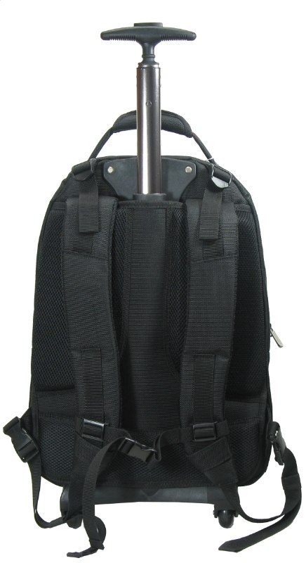 PLATINET LUCKYSKY CITY ROLLER LAPTOP BACKPACK TROLLEY MIEJSKI PLECAK NA LAPTOP Z KÓŁKAMI I UCHWYTEM METAL LOGO 15,6"