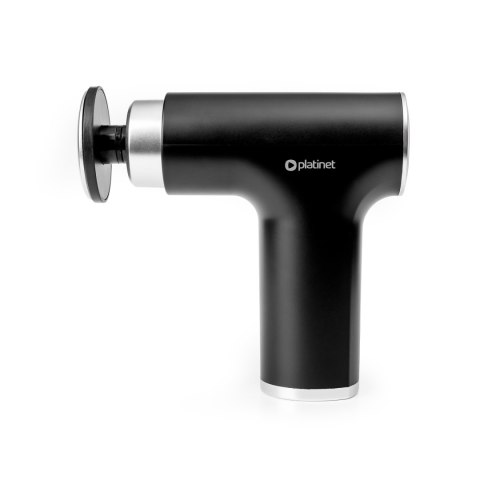 PLATINET MASSAGE GUN PISTOLET WIBRACYJNY DO MASAŻU 1500 mAh 2400-3200 9 TIPS [46035]