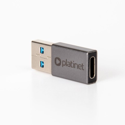 PLATINET MEDIA ADAPTER USB-A TO USB-C GEN 1 [45922]