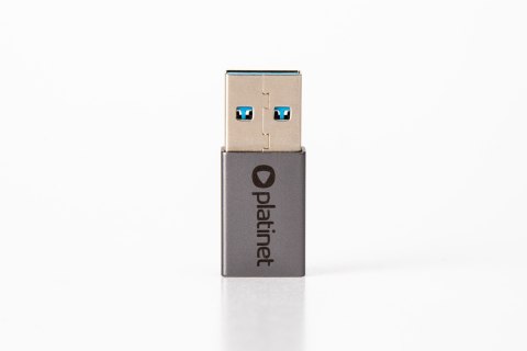 PLATINET MEDIA ADAPTER USB-A TO USB-C GEN 1 [45922]