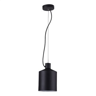PLATINET PENDANT LAMP LAMPA SUFITOWA PANDORA E27 METAL BLACK [44015]