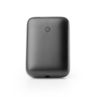 PLATINET POWER BANK 10000 mAh 20W PD/22,5 QC/ LI-ION EV-BATTERY 1400 Cycles MINI SIZE BLACK [45934]