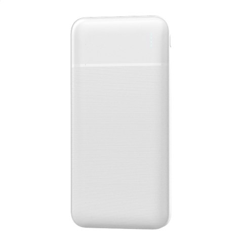 PLATINET POWER BANK 10000 mAh Polymer ABS Texture White [45721]