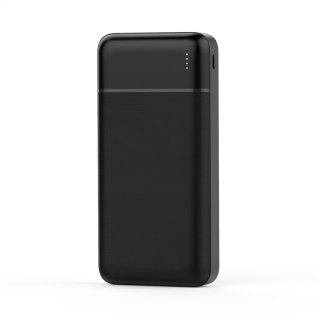 PLATINET POWER BANK 20000 mAh 10W + CABLE USB-C 1M POLYMER ABS TEXTURE BLACK [45722]