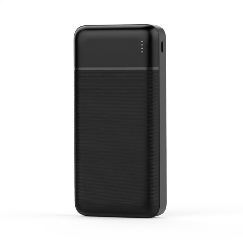 PLATINET POWER BANK 20000 mAh 10W + CABLE USB-C 1M POLYMER ABS TEXTURE BLACK [45722]