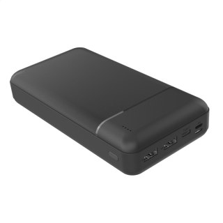 PLATINET POWER BANK 30000 mAh 10W POLYMER ABS TEXTURE BLACK [45724]