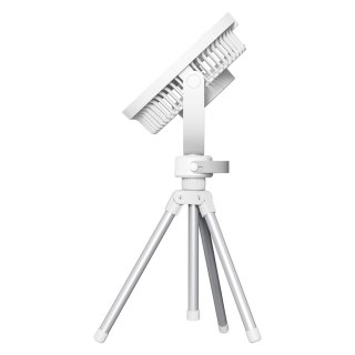 PLATINET RECHARGABLE DESK FAN WENTYLATOR BIURKOWY 2X1200MAH LED TRIPOD [46055]