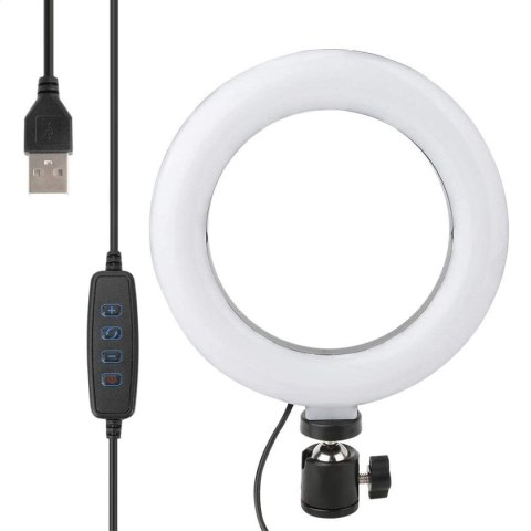 PLATINET RING LAMP LAMPA PIERŚCIENIOWA 6 INCH WITH A TRIPOD [45608]