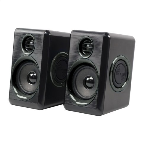PLATINET SPEAKER GŁOŚNIK 2.0 GROOM BLACK [45614]