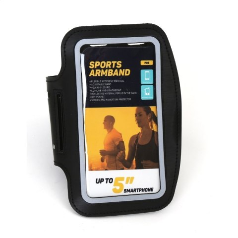 PLATINET SPORTOWA OPASKA NA SMARTPHONE NA RAMIĘ/ SPORT ARMBAND BLACK 42053