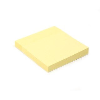 PLATINET STICKY NOTES YELLOW 75x75MM 100 SHEETS