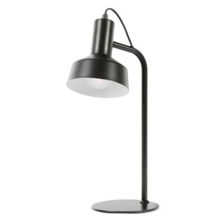 PLATINET TABLE LAMP LAMPA STOŁOWA 25W E14 METAL BLACK FINISH [44880]