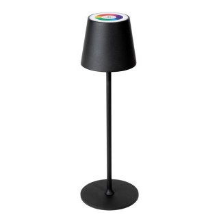 PLATINET TABLE PORTABLE LAMP LAMPA PRZENOŚNA WODOOPORNA WATERPROOF IP44 REGULATION RECHARGEABLE RGB BLACK [46017]