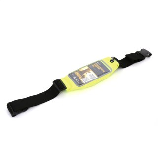 PLATINET SPORTOWY PAS DO BIEGANIA Z OKNEM NA SMARTPHONE / SPORT WAIST BAG WITH SMARPTHONE WINDOW GREEN [43712]