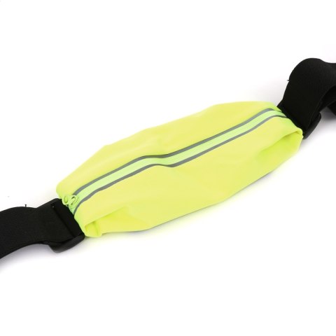 PLATINET SPORTOWY PAS DO BIEGANIA Z OKNEM NA SMARTPHONE / SPORT WAIST BAG WITH SMARPTHONE WINDOW GREEN [43712]